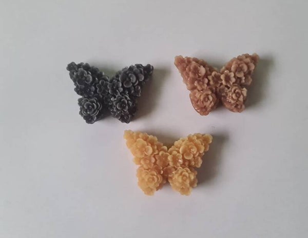 Amberblokje - Vlinder (Verschillende geuren)