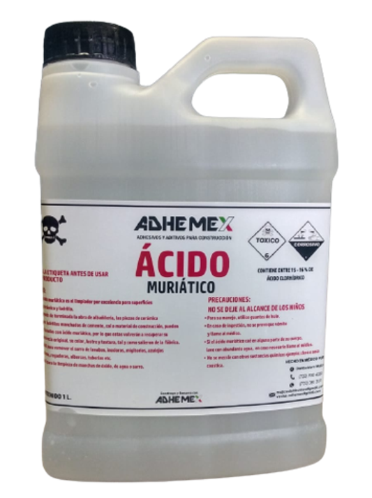 Acido Muriatico 1 Litro | adhemex