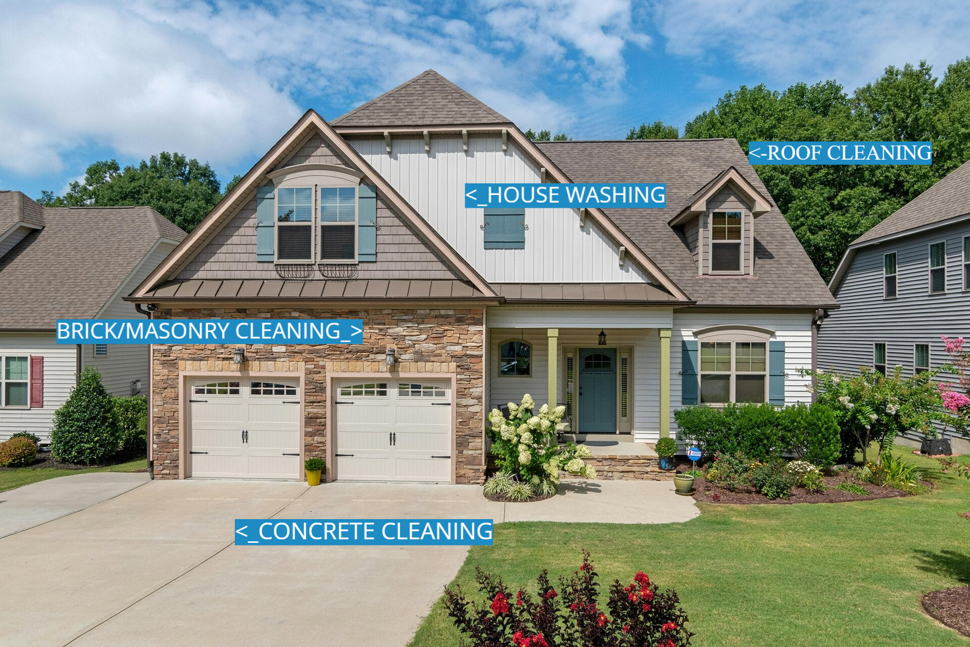 <img src="https://www.clearbayexteriorcleaning.com/path-to-your-image.jpg"      alt="Pressure washing and exterior cleaning on a Tampa Bay driveway by Clear Bay Exterior Cleaning"      title="Clear Bay Exterior Cleaning – Pressure Washing in Tampa Bay Flo