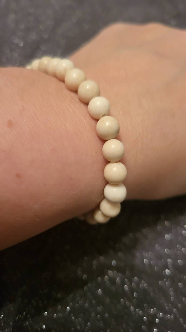 Bracelet Corail Blanc