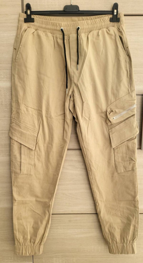 Pantalon Cargo beige