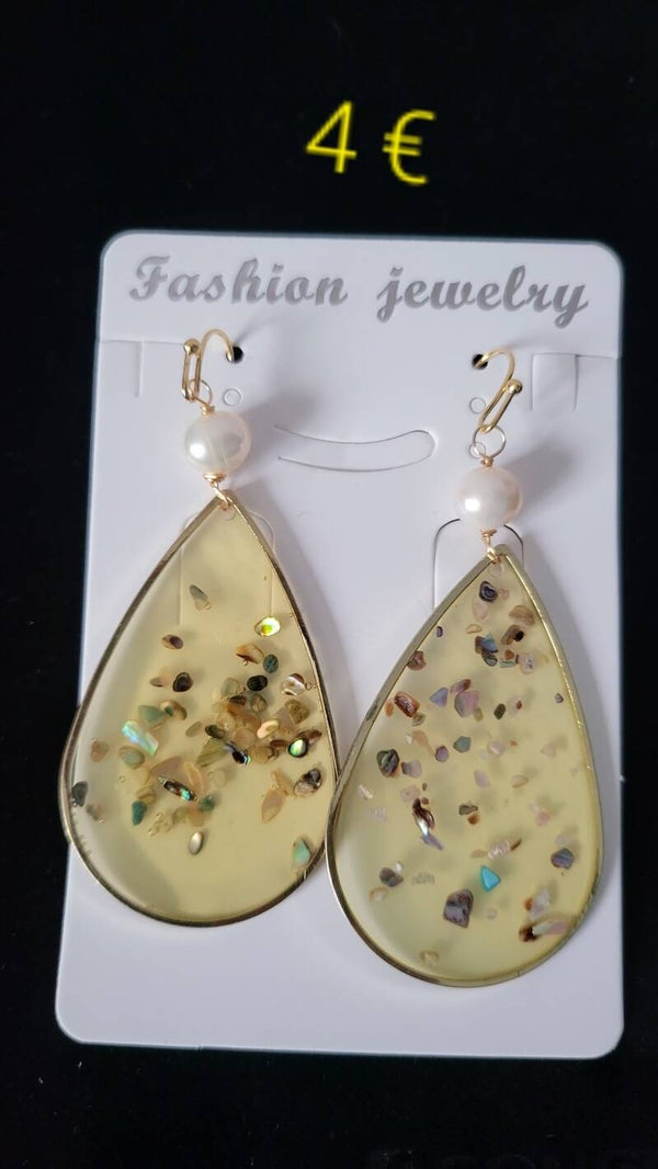 Boucles d'oreilles fantaisie