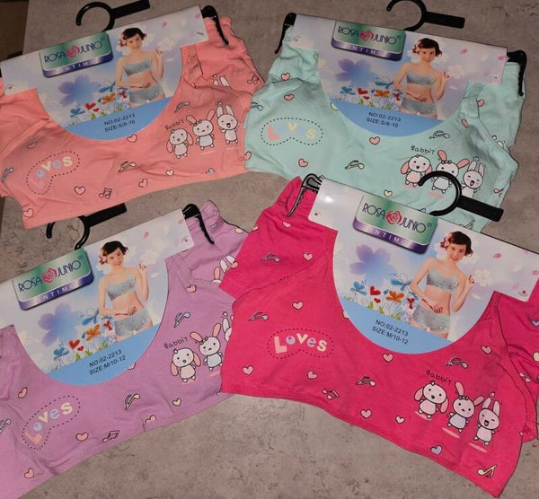 Ensemble brassière boxer fille