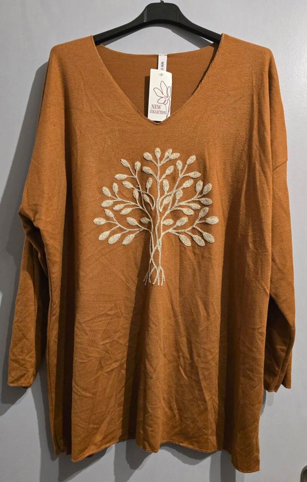 Pull léger Arbre de vie