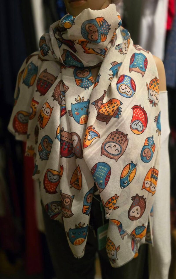 Foulard Hibou