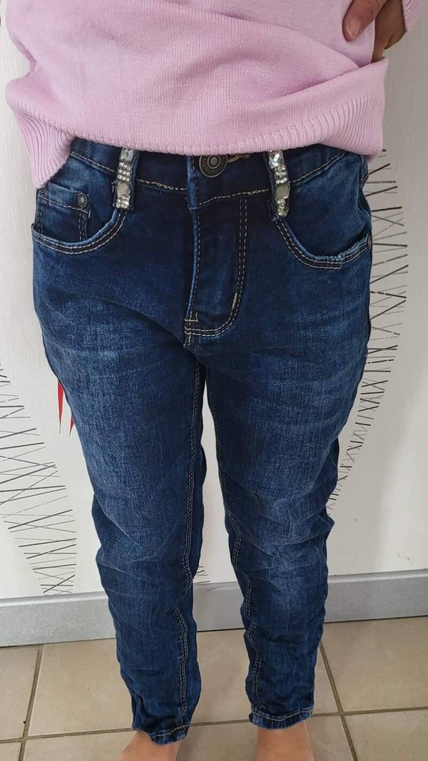 Jean avec strass