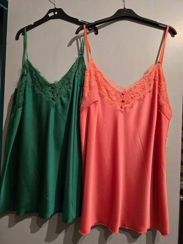 Débardeur effet soie