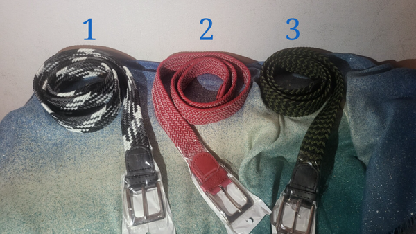 Ceinture élastique homme