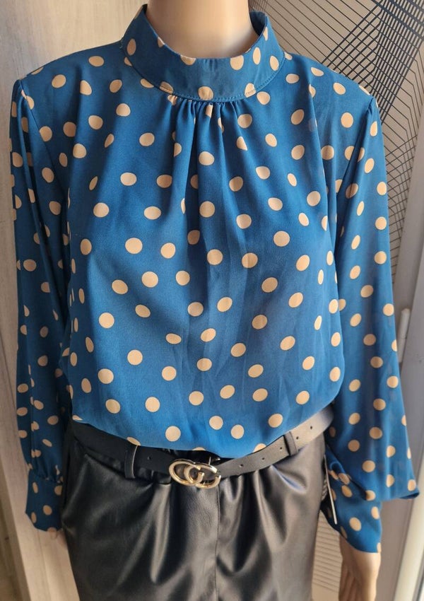 Blouse à pois
