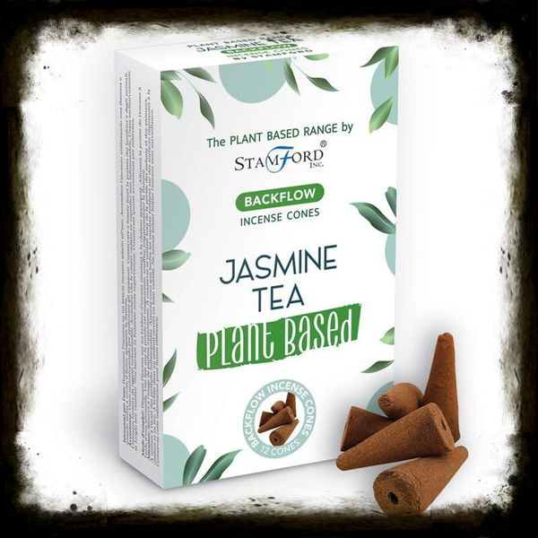 Cône d'encens à base de plante  Thé au Jasmin