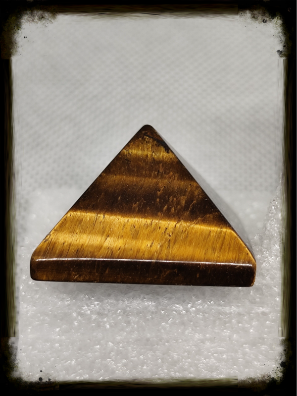 Pyramide en Œil de Tigre (3 x 3 cm)