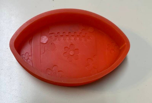 Retro Football w/flowers