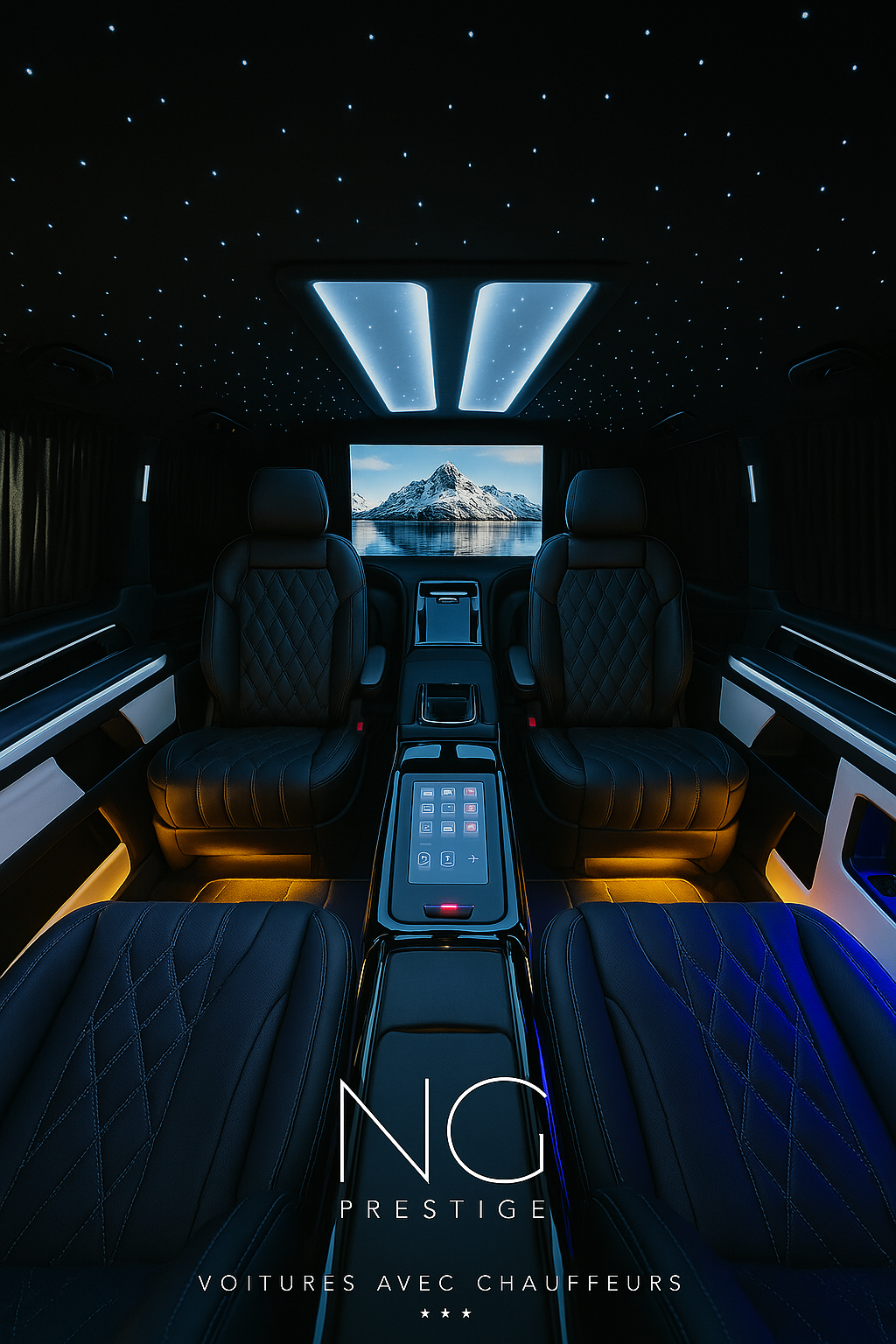  VAN Mercedes V-class VIP - chauffeur privé - NG PRESTIGE