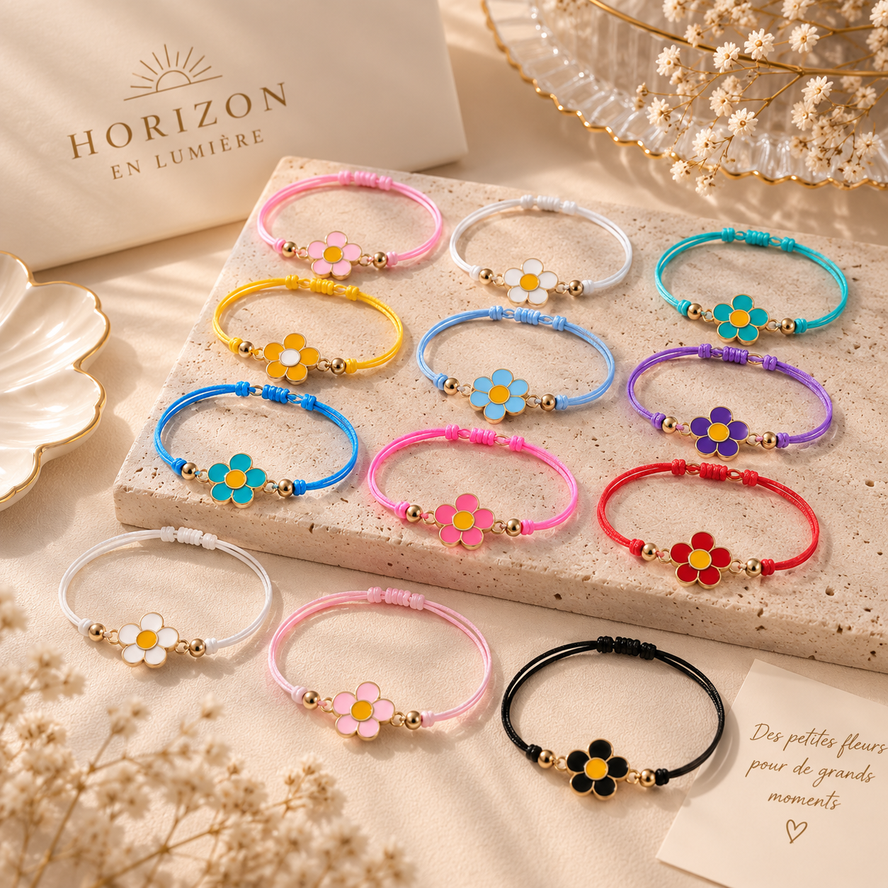 Bracelet Fleurs
