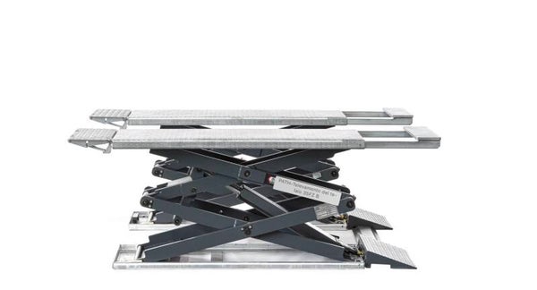PONTE SOLLEVATORE A DOPPIA FORBICE DA 3500 Kg SOTTO PAVIMENTO ( KIT INCLUSO)