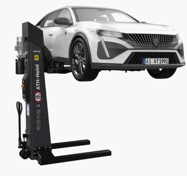 Sollevatore elettroidraulico mono colonna 3500 Kg MADE IN GERMANY