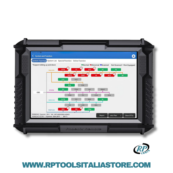 DIAGNOSI TOPDON PHOENIX REMOTE 10" DUAL DIAGNOSI RP-TOPDON-REMOTE