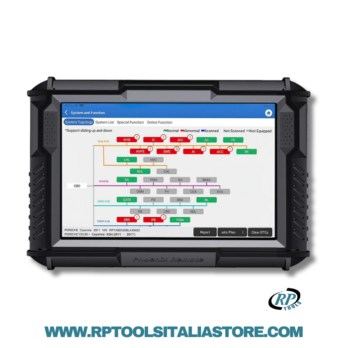 DIAGNOSI TOPDON PHOENIX REMOTE 10" DUAL DIAGNOSI RP-TOPDON-REMOTE