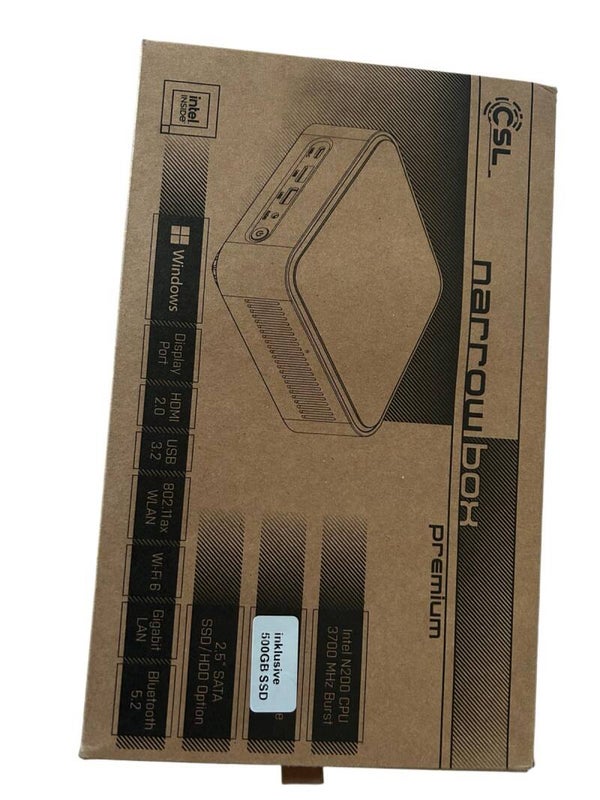 Mini-Pc CSL Narrow Box Premium