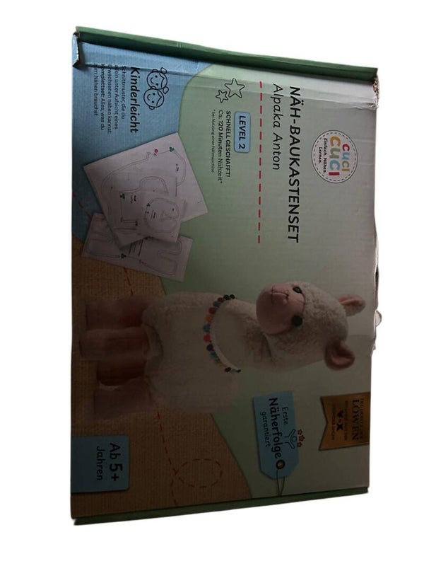 Näh-Baukastenset Alpaka Anton