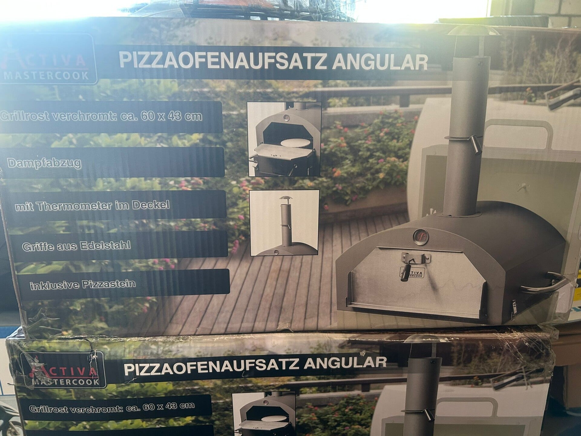 Pizzaofen aufsatz