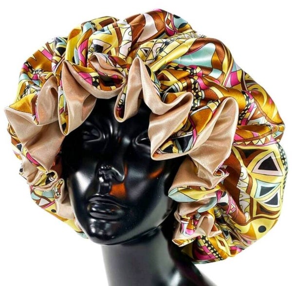 Bonnet en satin
