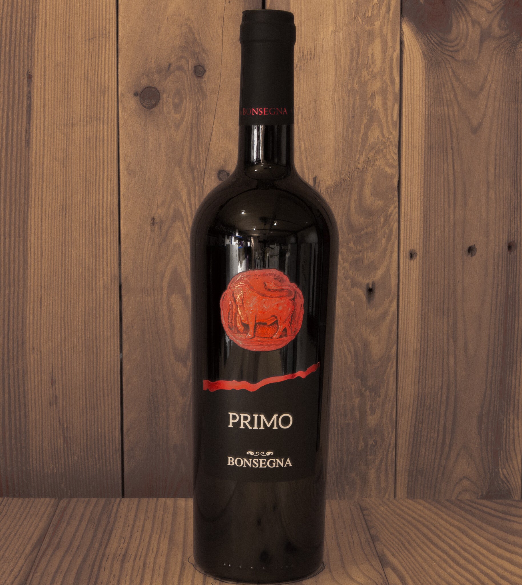 Primo, Cantine Bonsegna  2019 rode wijn 50% Primitivo 50% Negroamaro