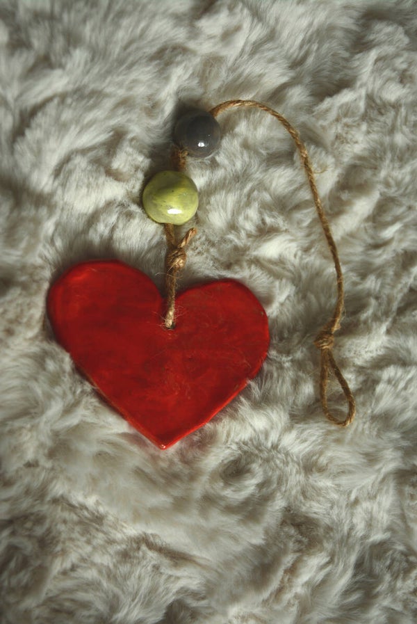 Coeur - Suspension de léchage