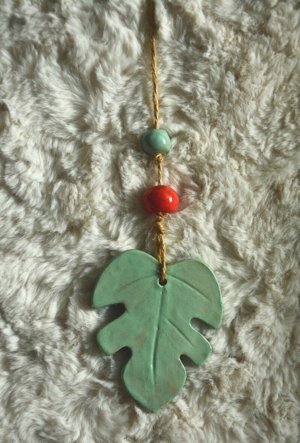 Feuille de Monstera 1 - Suspension de léchage