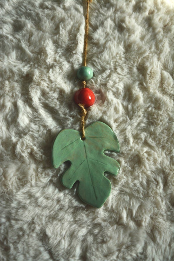 Feuille de Monstera 2 - Suspension de léchage