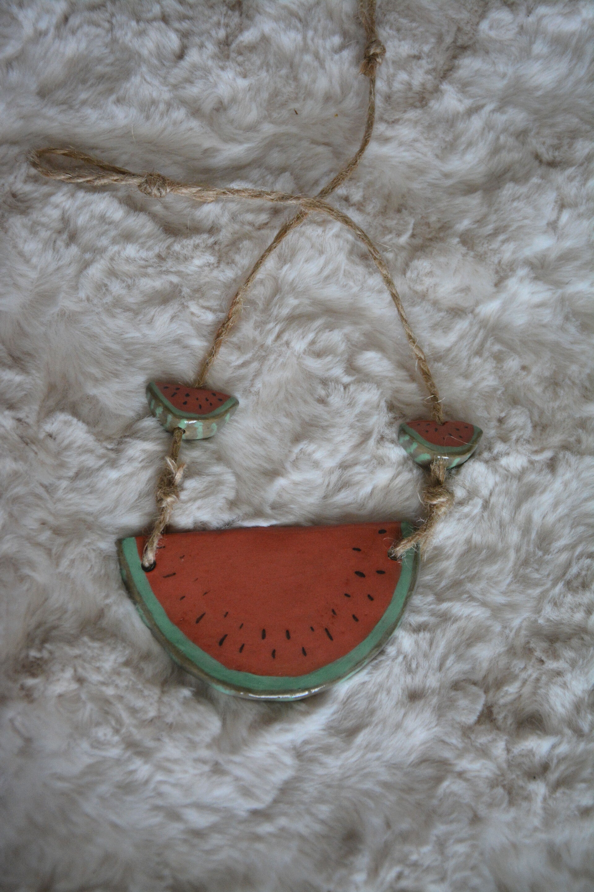 Grande Suspension de léchage – Pastèque