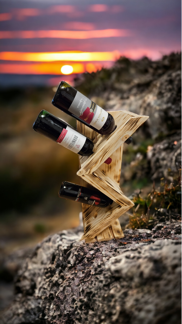 Wein Flaschenhalter (Ohne Flaschen)