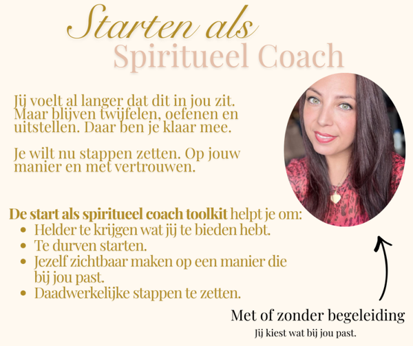 Starten als Spiritueel Coach Toolkit (zonder begeleiding)