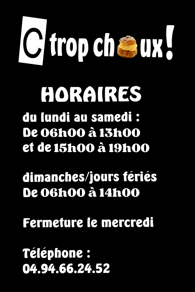 Panneau changement d'horaire 