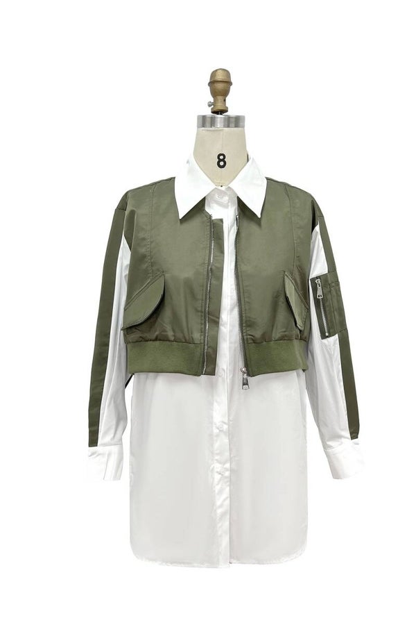 L/S Zip Front Jacket