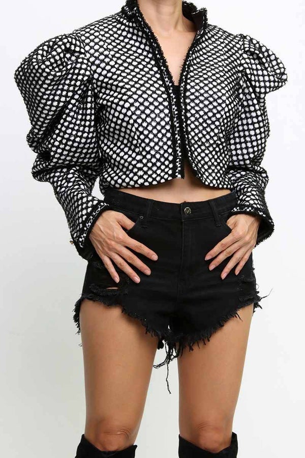 Bubble Sleeve Jacket