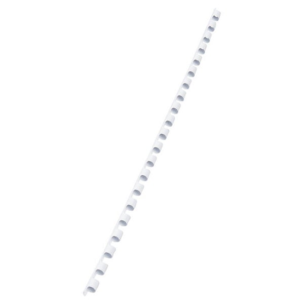 Bindrug GBC 6mm 21-rings A4 wit 100 stuks