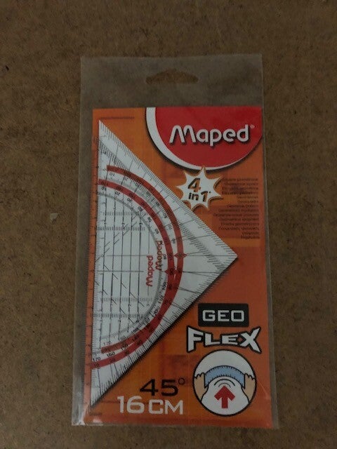 Geodriehoek Maped