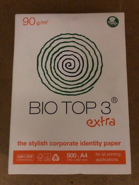 Bio Top 3 papier A4