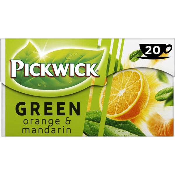 Pickwick Green Tea Orange & Mandarin 20 x 1,5 g