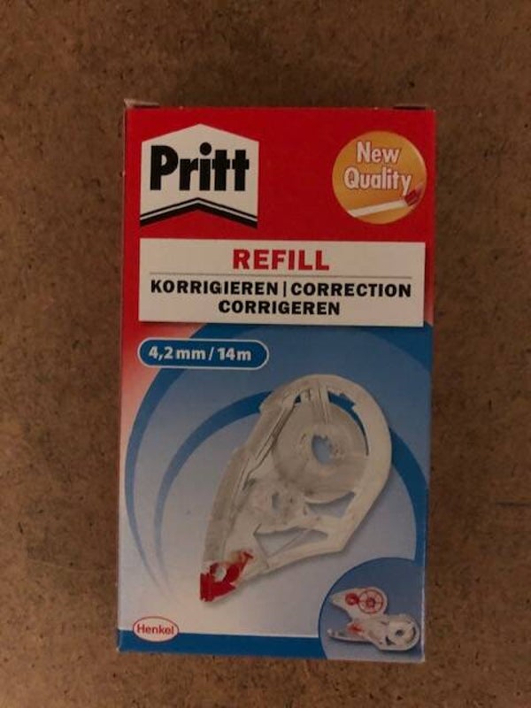Correctieroller Pritt Refill Pro 4.2 navulling