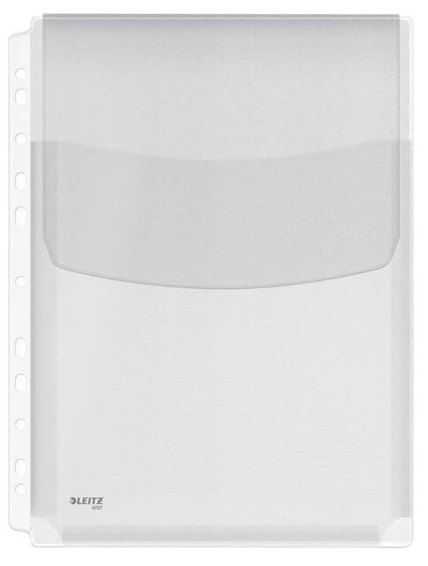 Harmonica showtas Leitz Premium met klep 0.17mm PVC A4 5 stuks