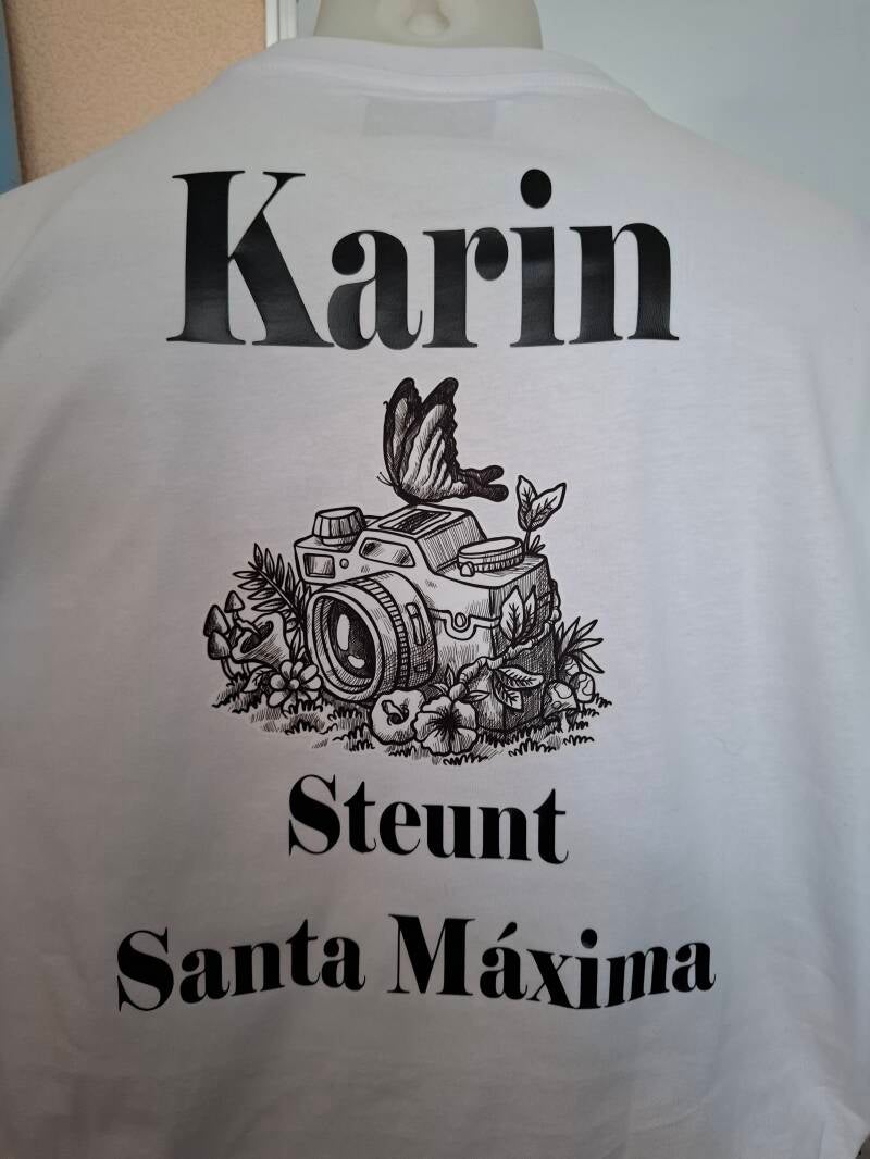 Karin steunt santa maxima