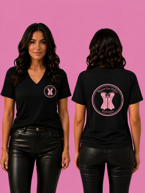 Maison Les Belles Zwarte T-shirt 🖤