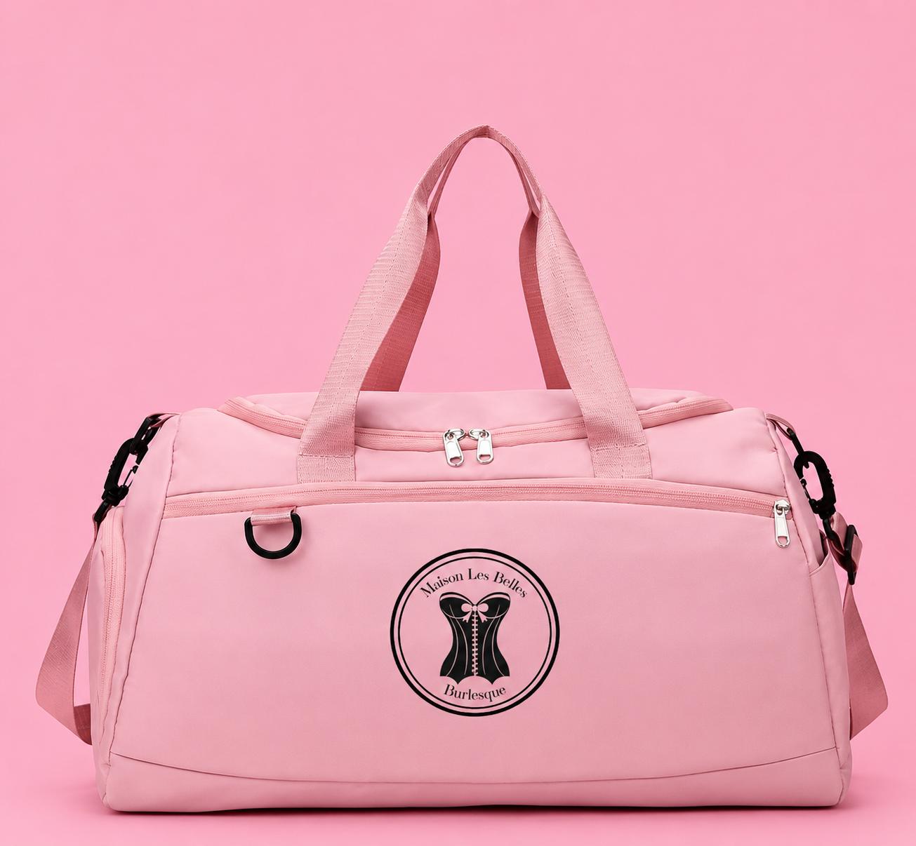 Maison Les Belles Burlesque Bag - Roze 💗