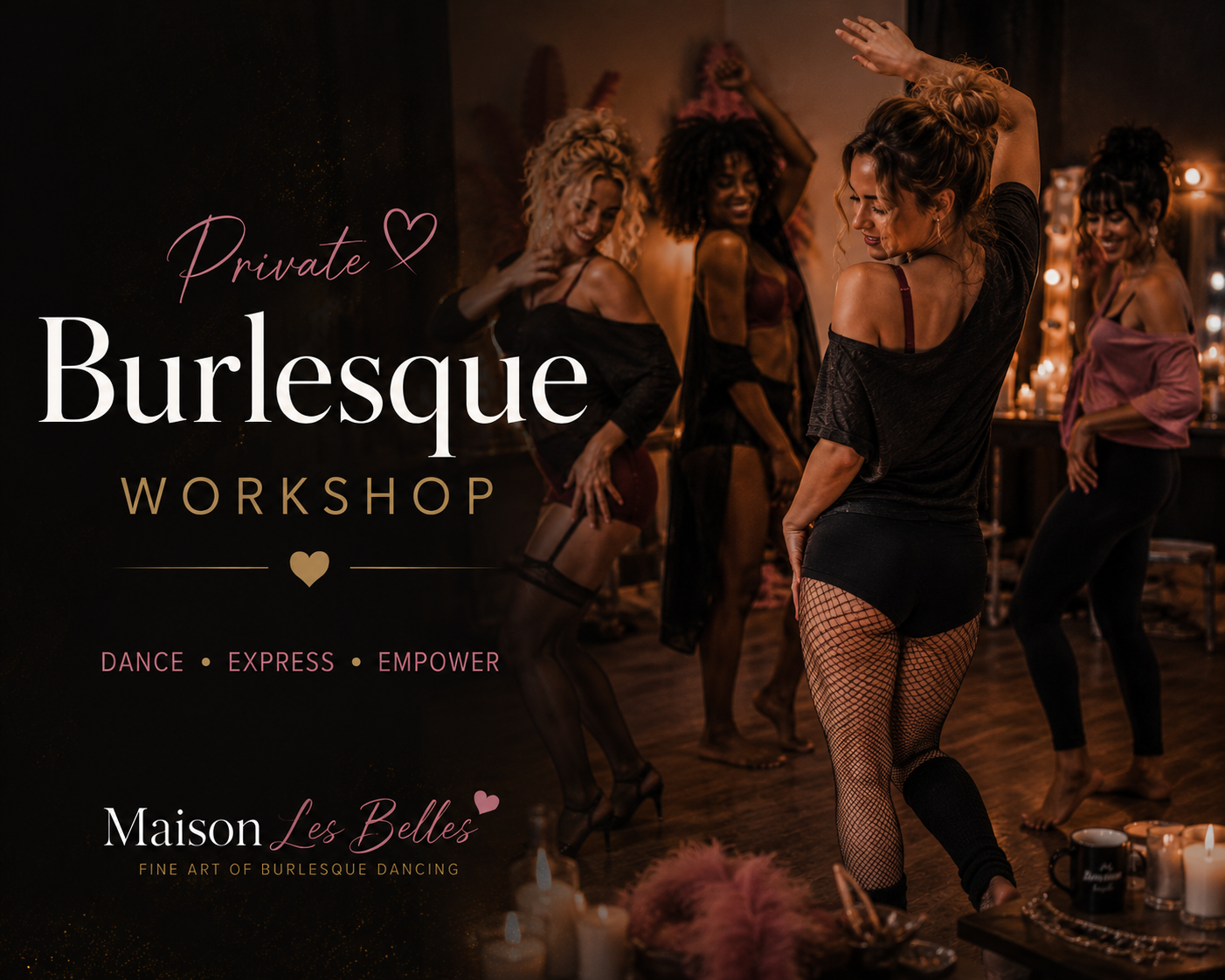 💗Privé workshop Burlesque💗