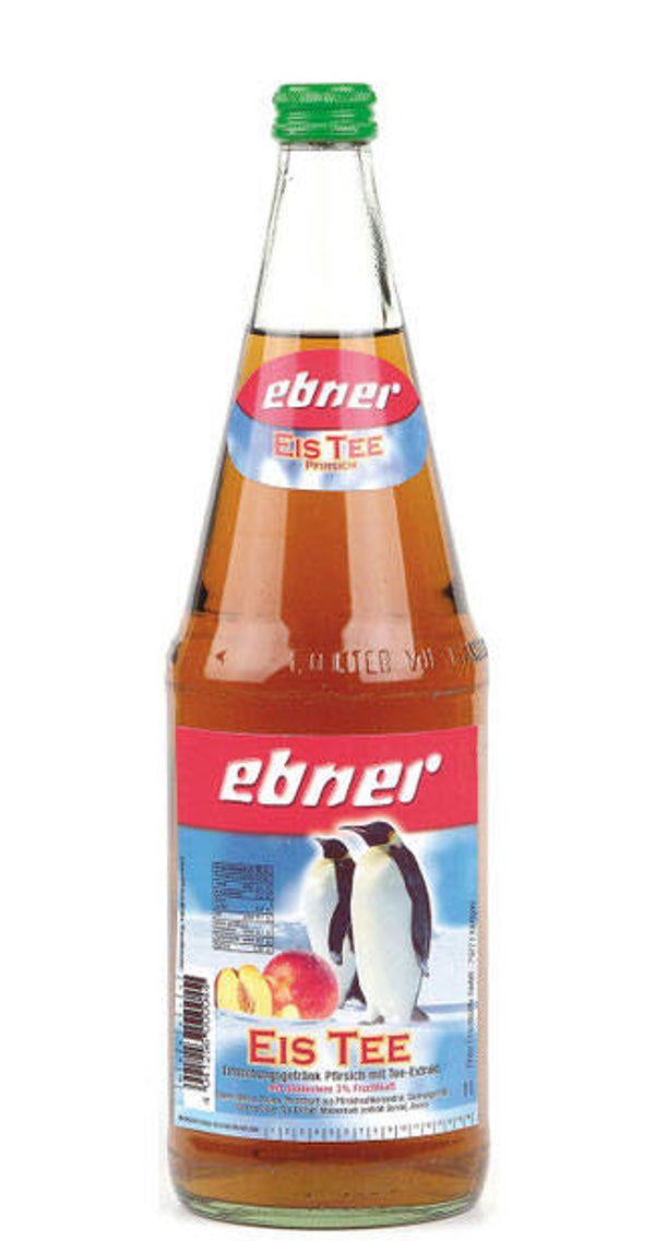 Ebner Eistee Pfirsich 6/1,0 /Pfand 2,40 €