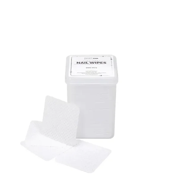 Lint-free nail wipes