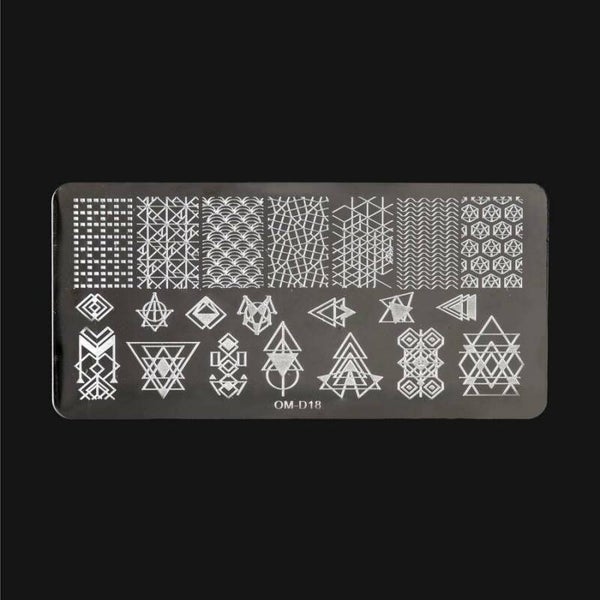 StampArt metallic plate YHMB2 - D18