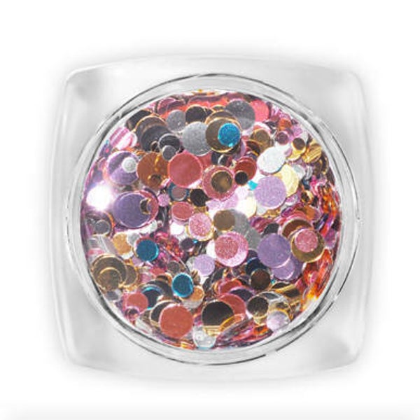 Confetti Metallic Effect D6